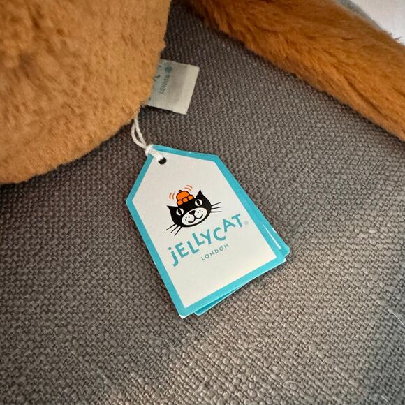 Jellycat Stellan Sabretooth Tiger Sabre Tooth Tiger FAST SHIP Retired NeW - Picture 9 of 13